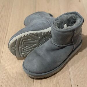 UGG Light Blue Short Suede Boot